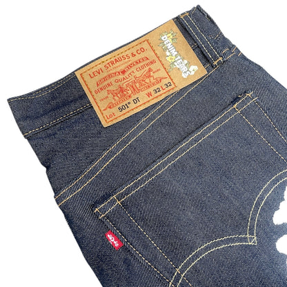 Denim Tears The Cotton Wreath Jeans / 32x32 / Raw Denim