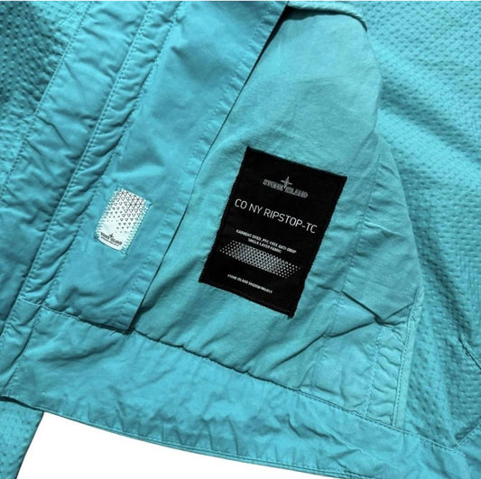 Stone Island Shadow Project CO NY Ripstop-TC Nylon Hooded Zip Jacket Blue / Grade B