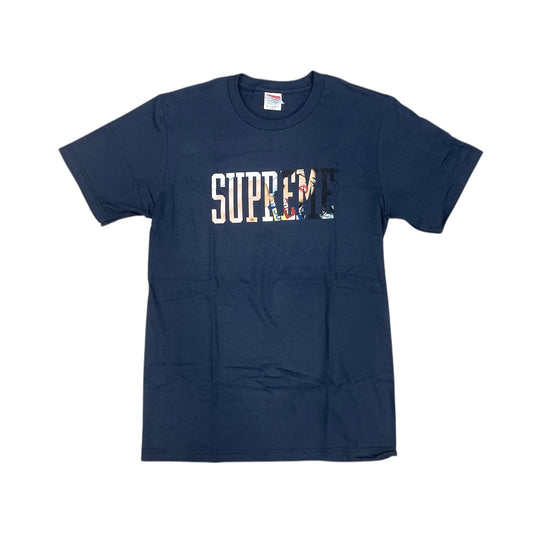 Supreme ‘Tera Patrick’ Navy T-Shirt / Small