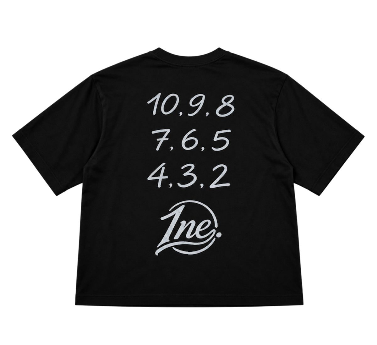 1NE Countdown Cropped T-shirt