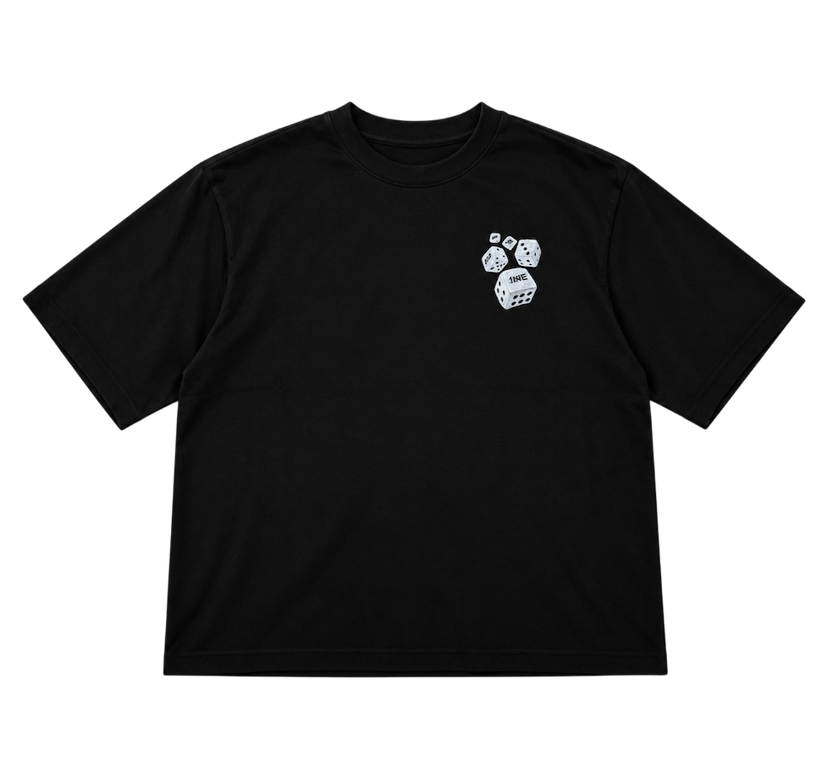 1NE Lucky Dice T-shirt / Black