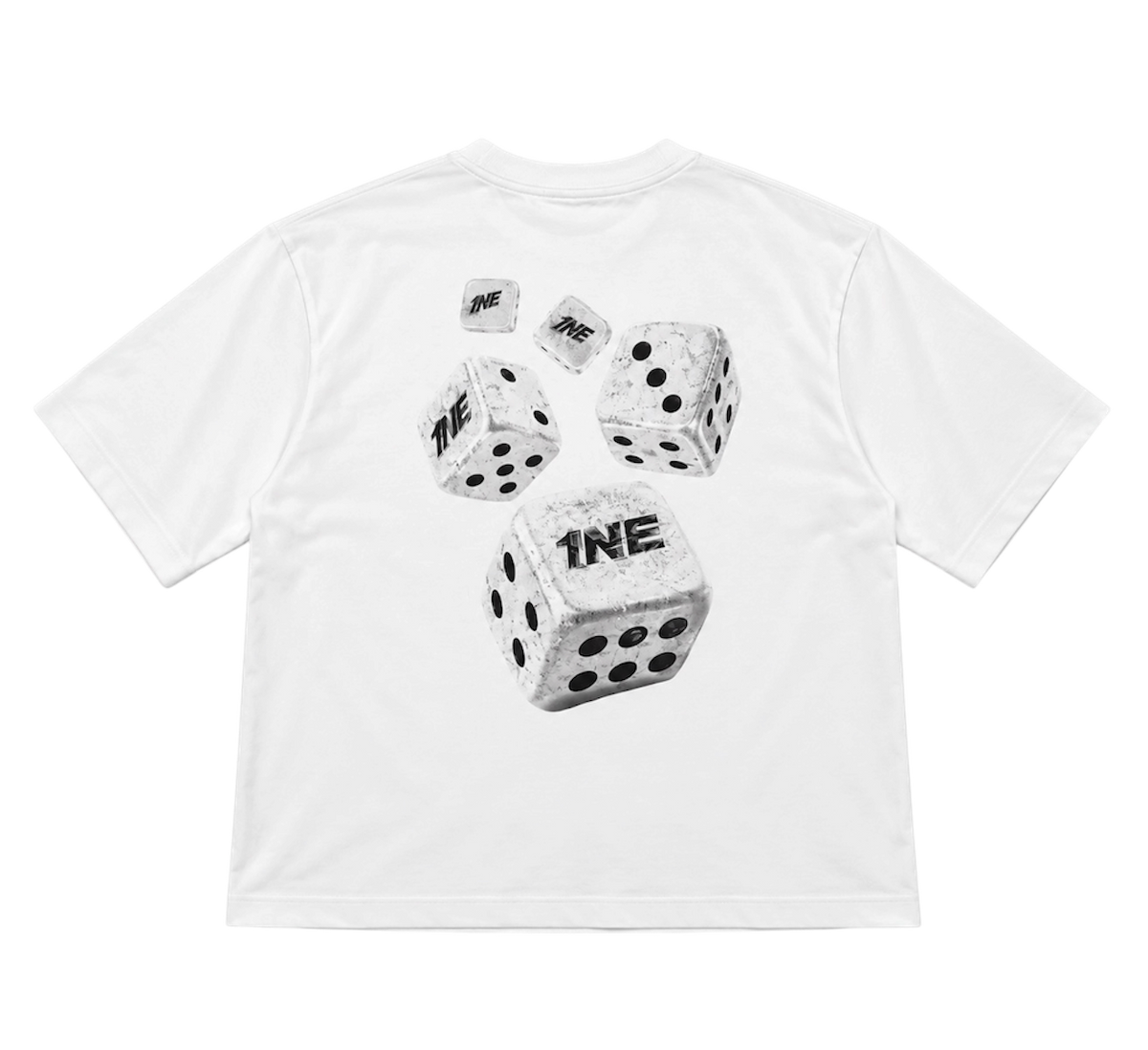 1NE Lucky Dice T-shirt / White