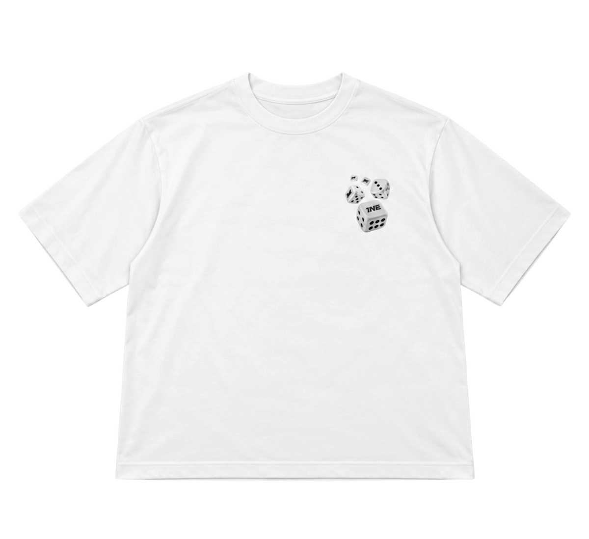 1NE Lucky Dice T-shirt / White