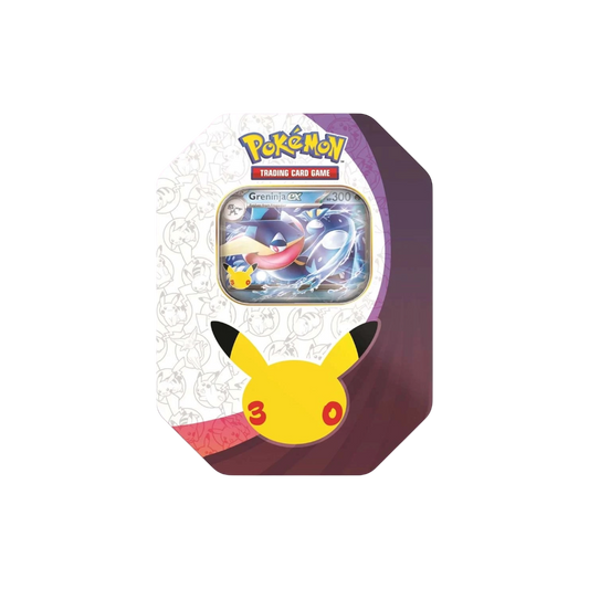 Pokemon 30th Celebration Greninja ex Tin