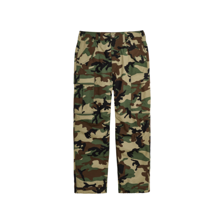 Stussy Ripstop Woodland Camo Cargo Pant