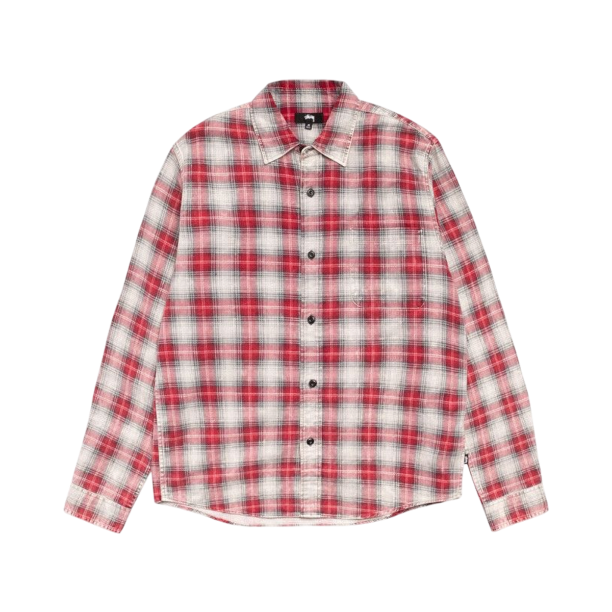 Stussy Daxx Plaid Shirt / Red / Large