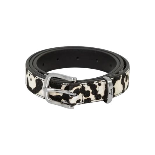 Stussy Pony Hair Print Belt