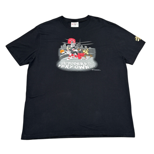 PO OVO Looney Tunes x Raptors T-Shirt / Grade A - Street Ball