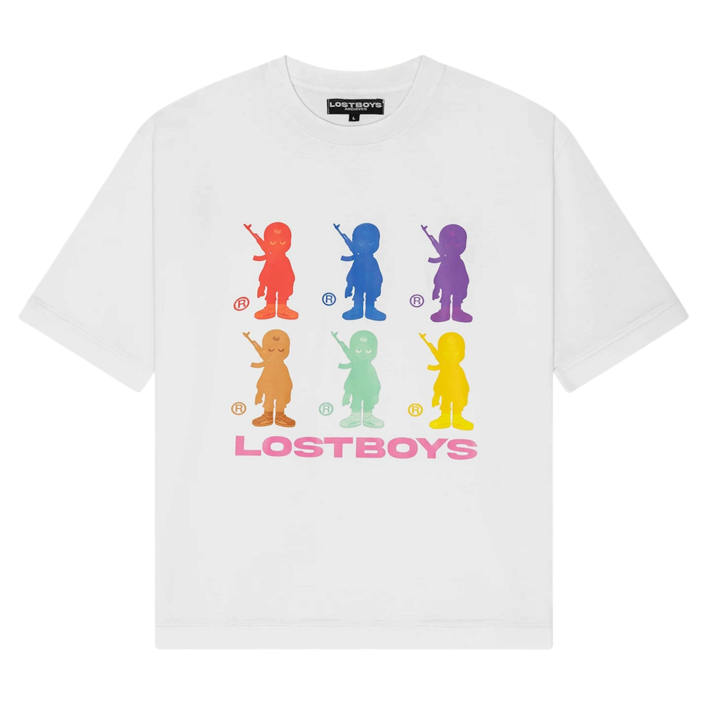 Lost Boys Figures T-shirt / White