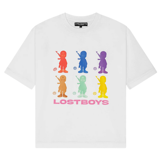 Lost Boys Figures T-shirt / White