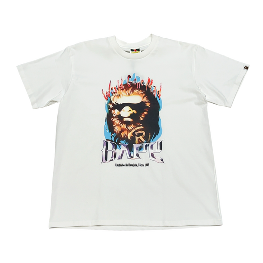 A Bathing Ape ‘Mad Head’ T-Shirt / Large