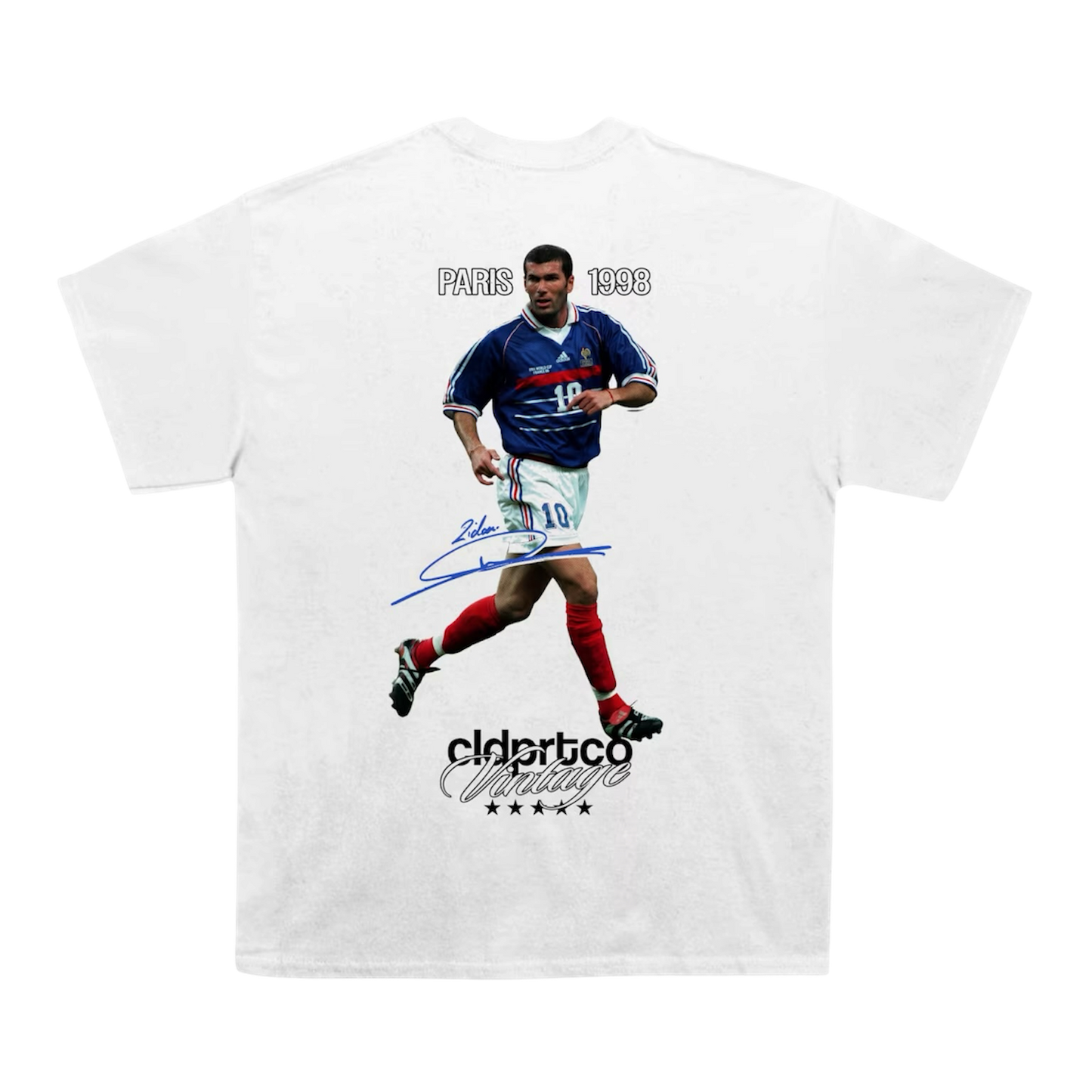 CLDPRT 'Zizou Vintage' T-shirt