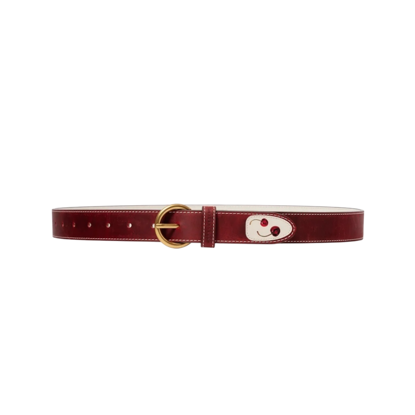 Duke + Dexter Ellis Belt / Cherry