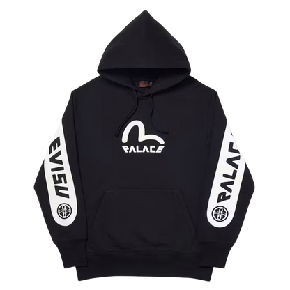 Palace x Evisu Hoodie / Large / Grade B