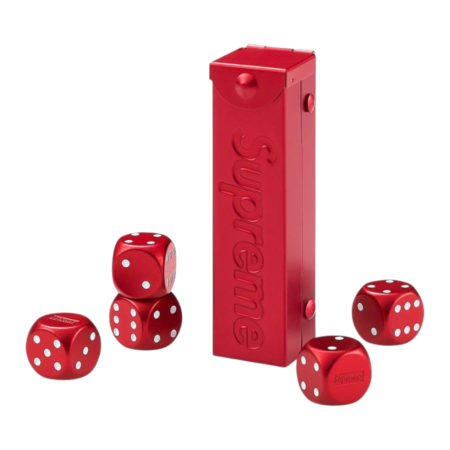 Supreme Aluminum Dice Set / Red