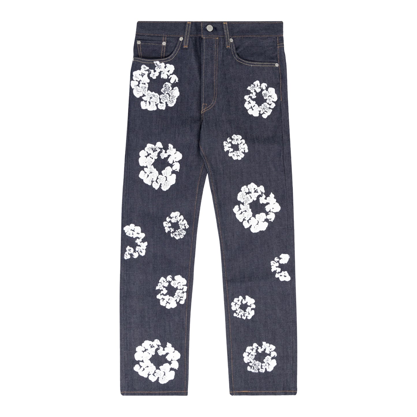 Denim Tears The Cotton Wreath Jeans / 32x32 / Raw Denim