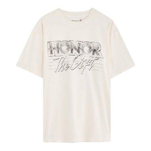 HONOR THE GIFT ‘After Hours’ T-shirt / Cream / XL