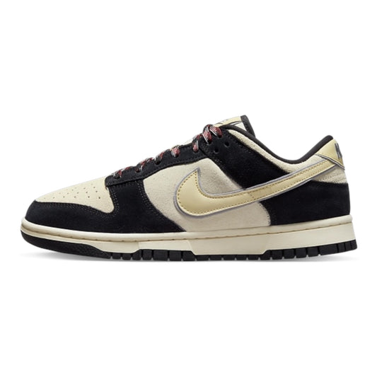 Nike Dunk Low LX Black Suede Team Gold (W) / UK6.5