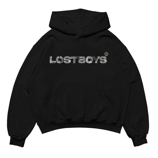 Lost Boys Script Hoodie / Black