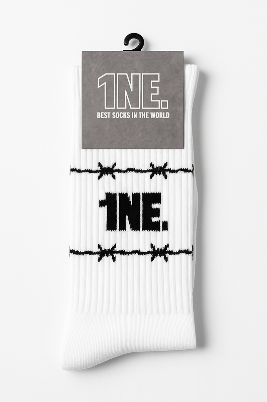 1NE. Best Socks 'Barbed Wire'