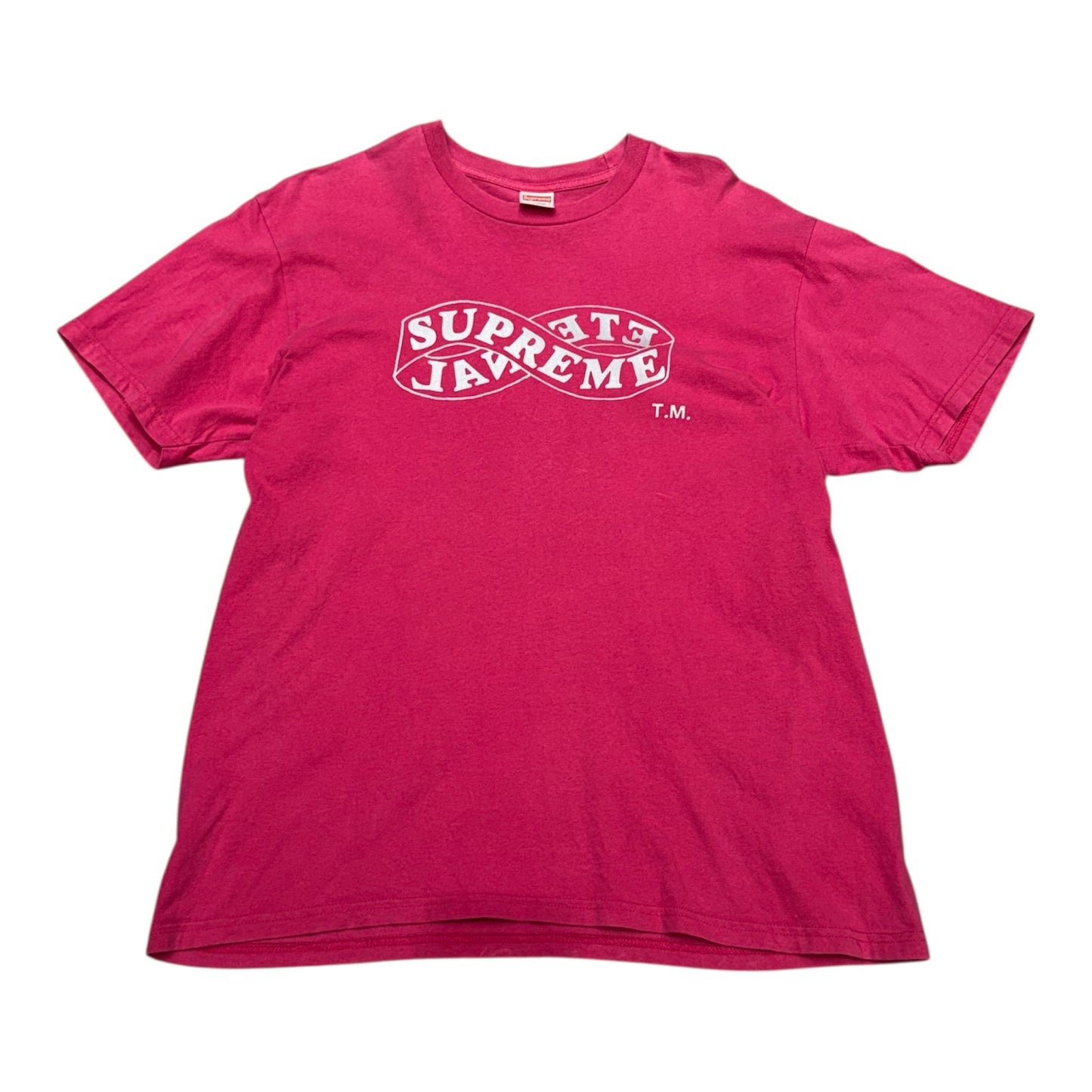 Supreme ‘Eternal’ Tee / Pink / Large / Pre-Owned