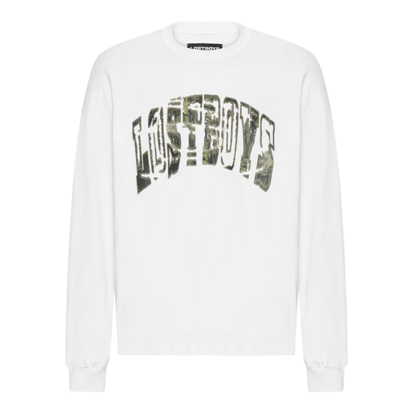 Lost Boys Splinter L/S Tee / White