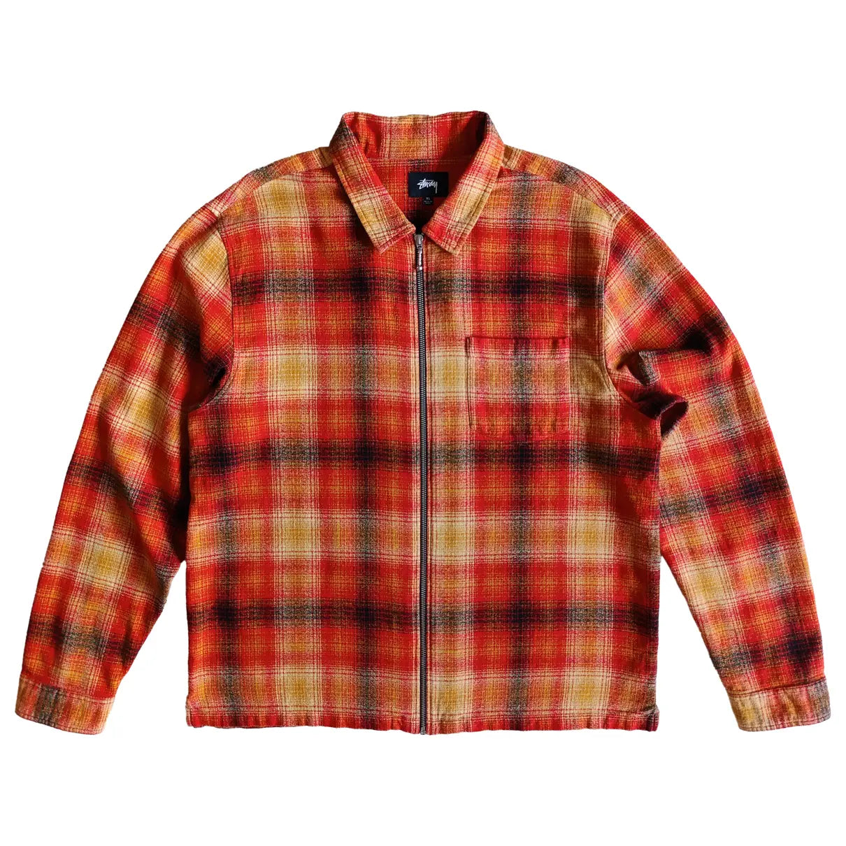 Stussy Paul Shadow Zip Shirt