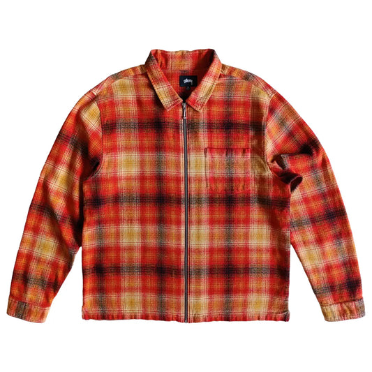 Stussy Paul Shadow Zip Shirt