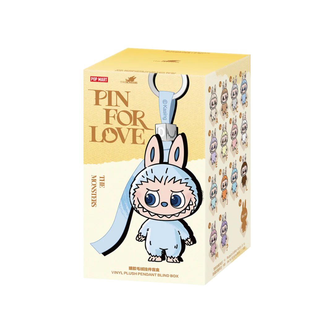 Labubu 'Pin for Love' A-M (Single Box)