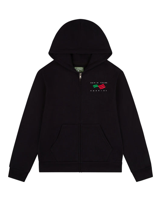 Denim Tears Sportswear Black Zip Up