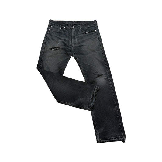 1NE 'Dirty Denim' Vintage Levi's 505 34x32 - Black