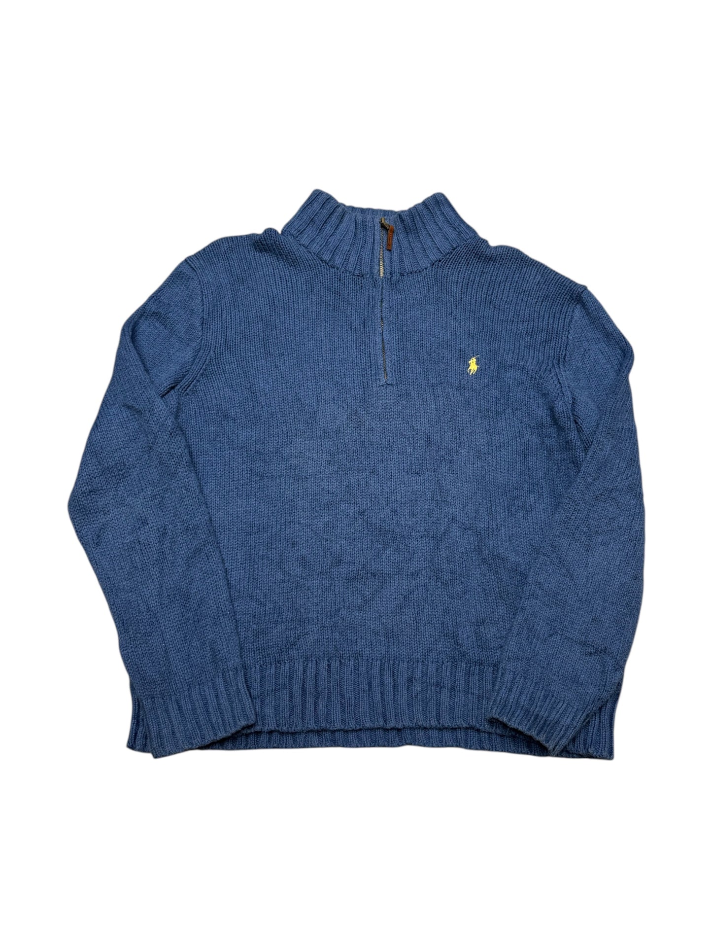 Vintage Ralph Lauren 1/4 Zip / Grade B - Blue