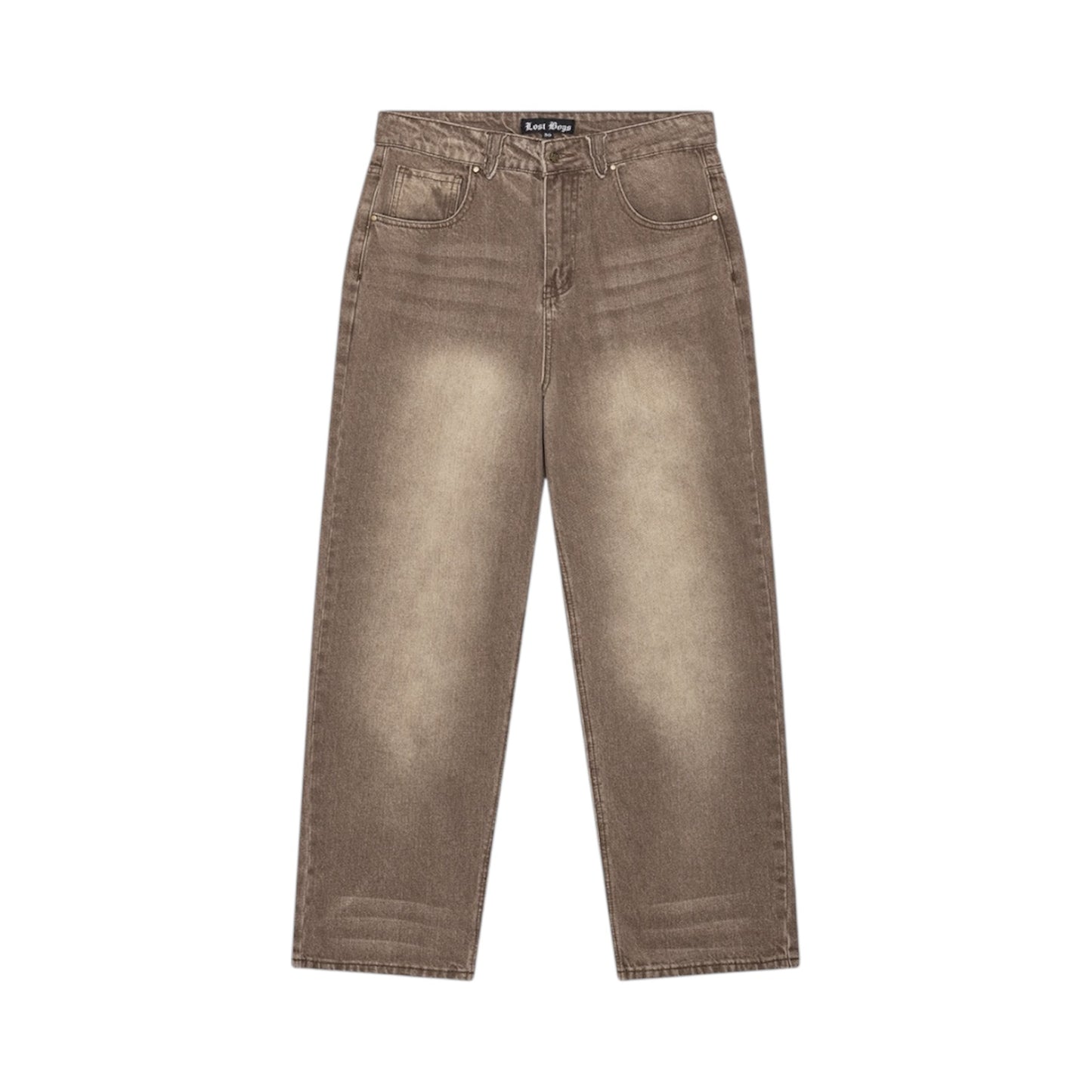 Lost Boys Sand Blasted Every Day Jeans / Brown