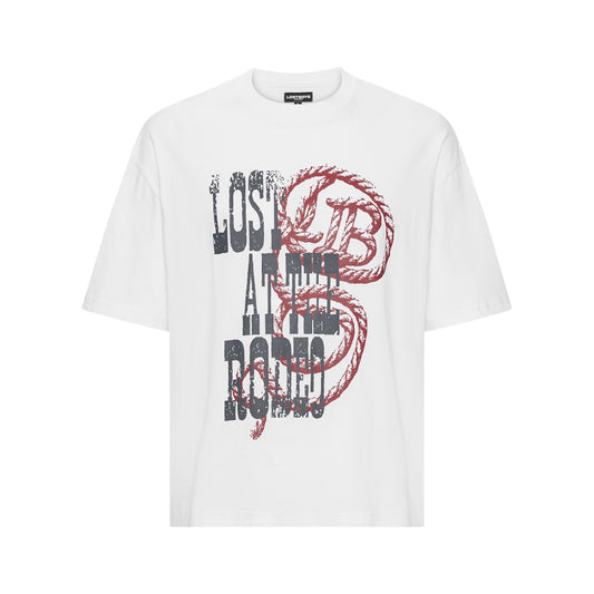 Lost Boys Lost At The Rodeo T-shirt / White