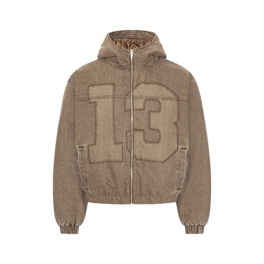 Lost Boys Thirteen Denim Jacket / Washed Brown