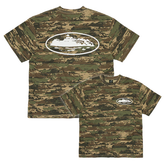 CRTZ Island Puff Print T-shirt / Digi Camo