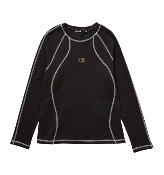 Chet Rock Stark Waffle Top / Black
