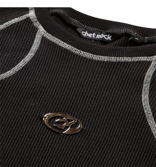 Chet Rock Stark Waffle Top / Black