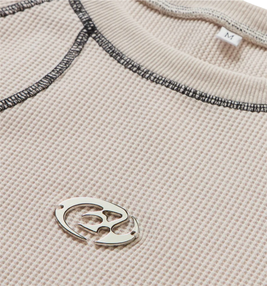 Chet Rock Stark Waffle Top / Cream