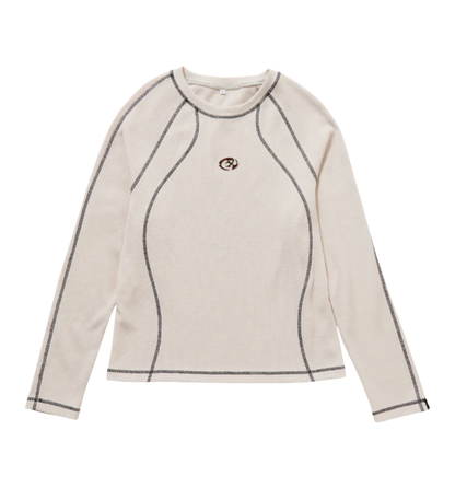 Chet Rock Stark Waffle Top / Cream
