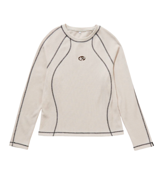 Chet Rock Stark Waffle Top / Cream