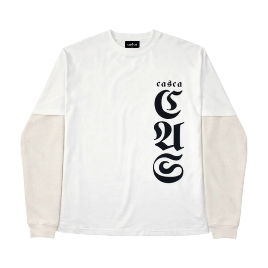 CASCA 222 OS LS T-shirt / Off-White