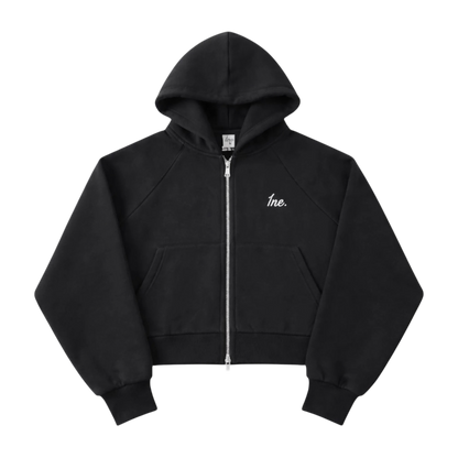 1NE. Core Zip Hood / Black