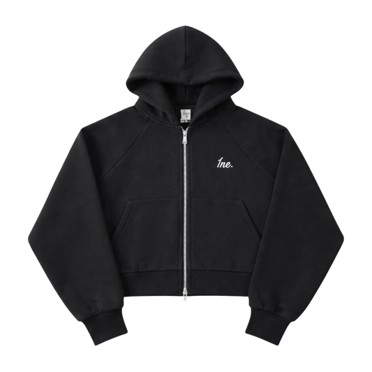 1NE. Core Zip Hood / Black