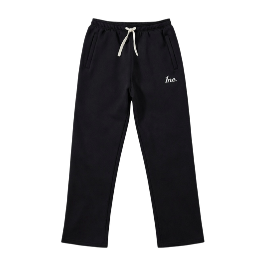 1NE. Core Straight Leg Joggers / Black