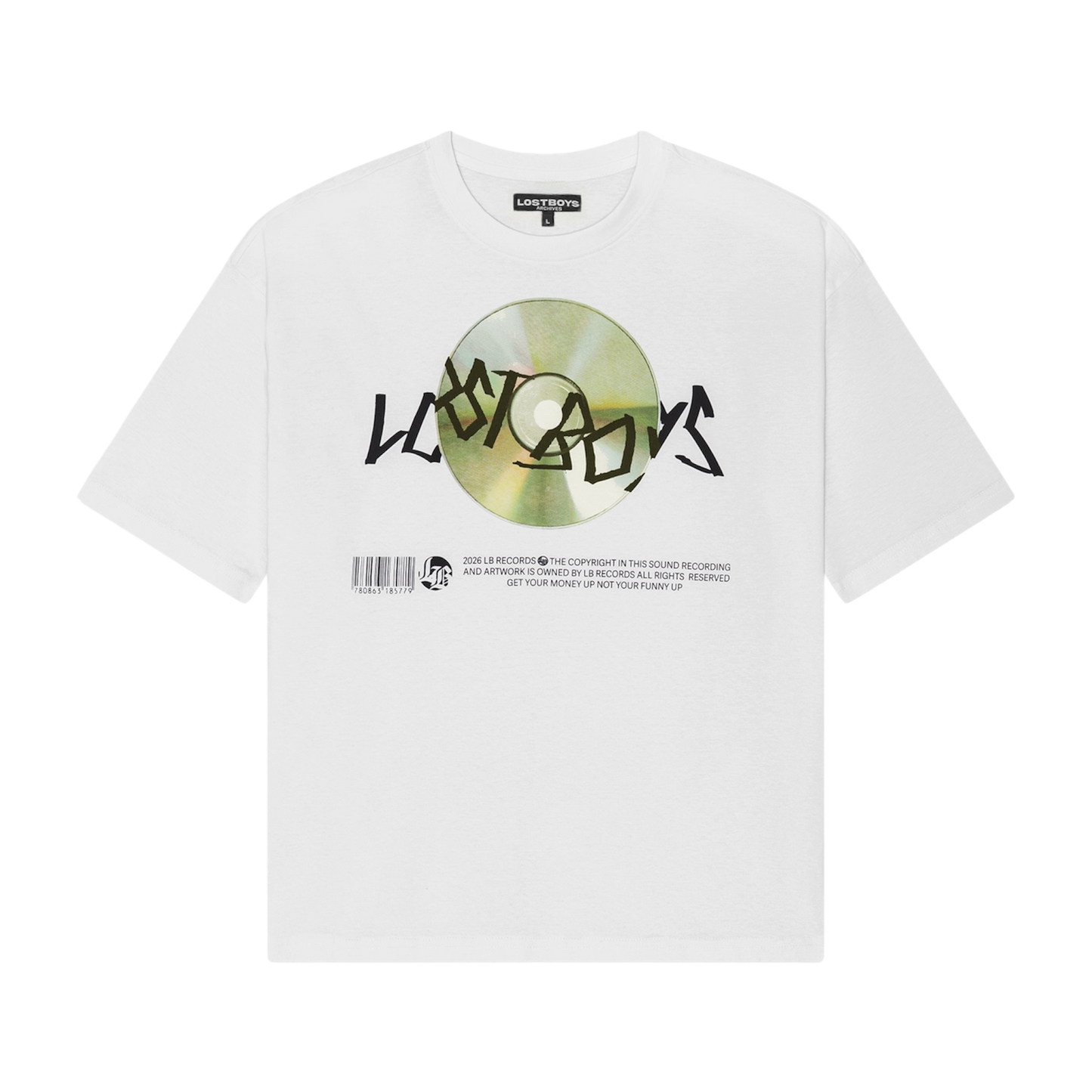 Lost Boys Disc T-shirt / White