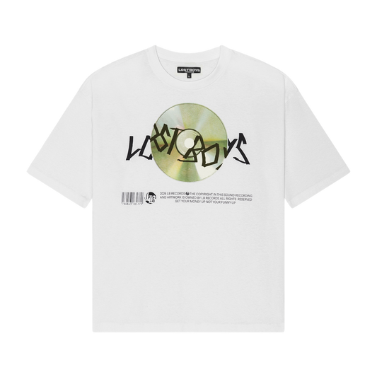Lost Boys Disc T-shirt / White