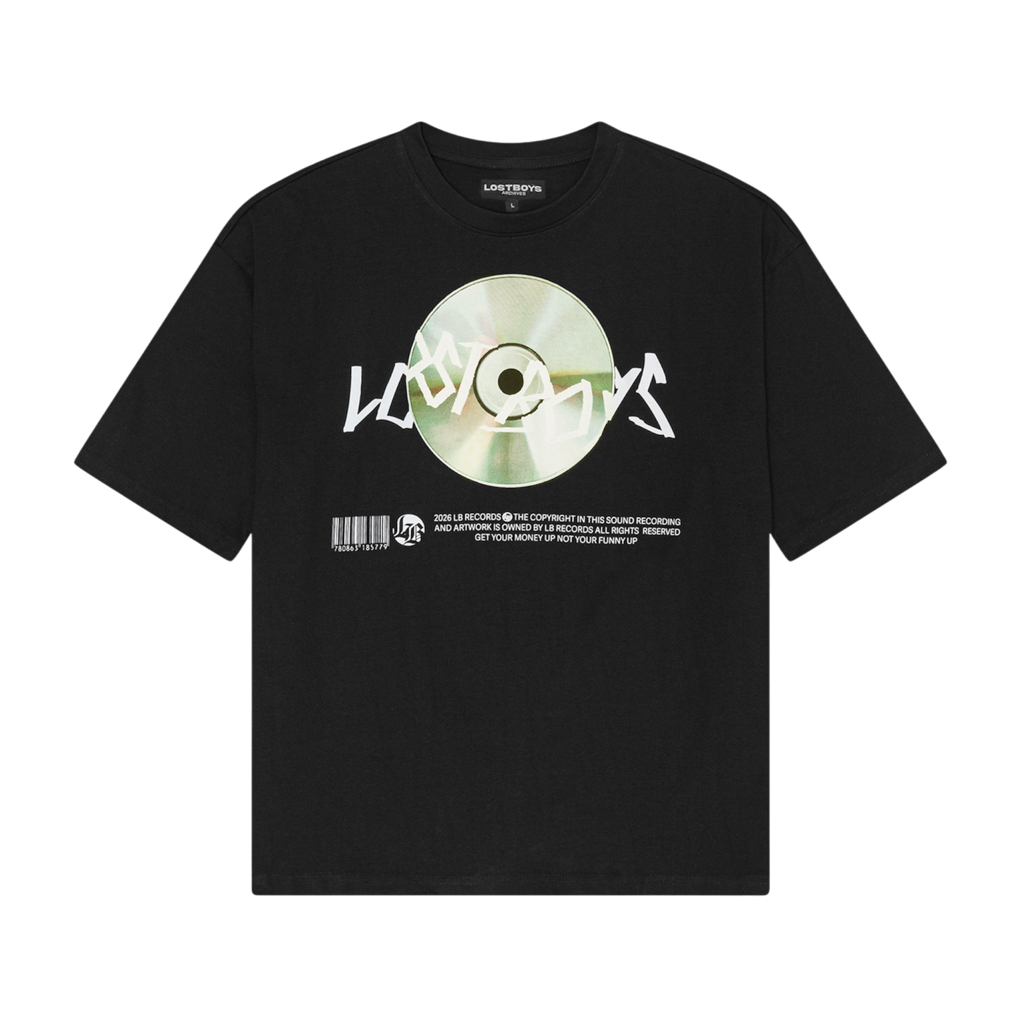 Lost Boys Disc T-shirt / Black