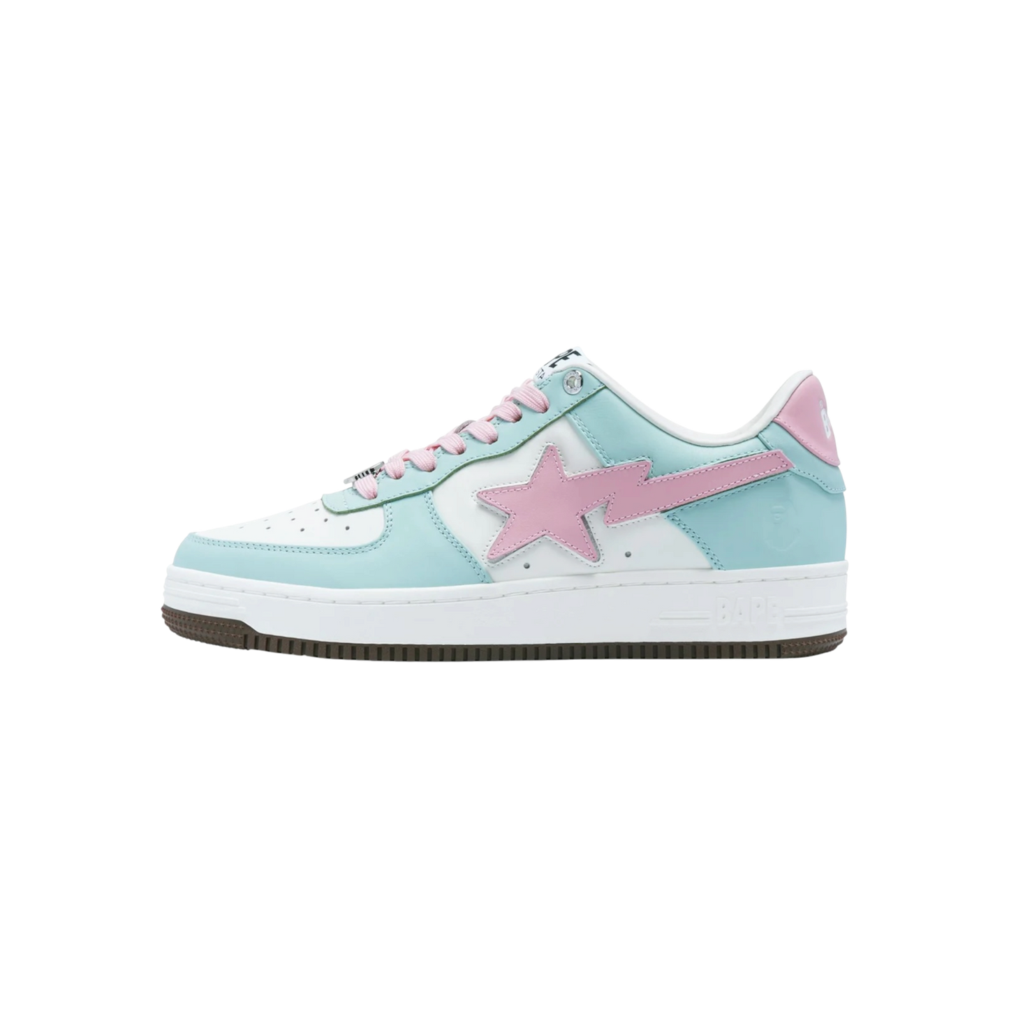 A Bathing Ape Bapesta Low ‘Green/Pink’