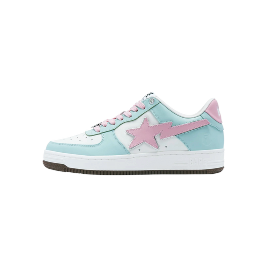 A Bathing Ape Bapesta Low ‘Green/Pink’